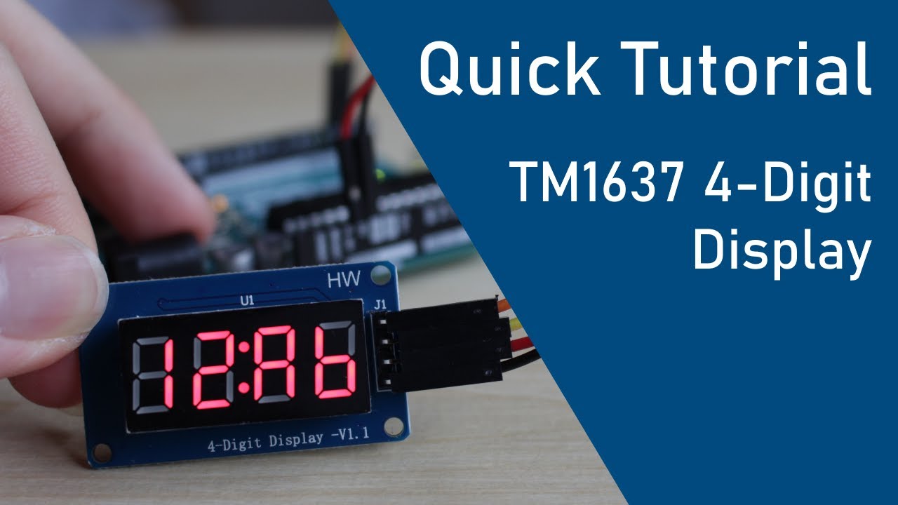 Как использовать цифровой дисплей TM1637 с Arduino (краткое руководство)
