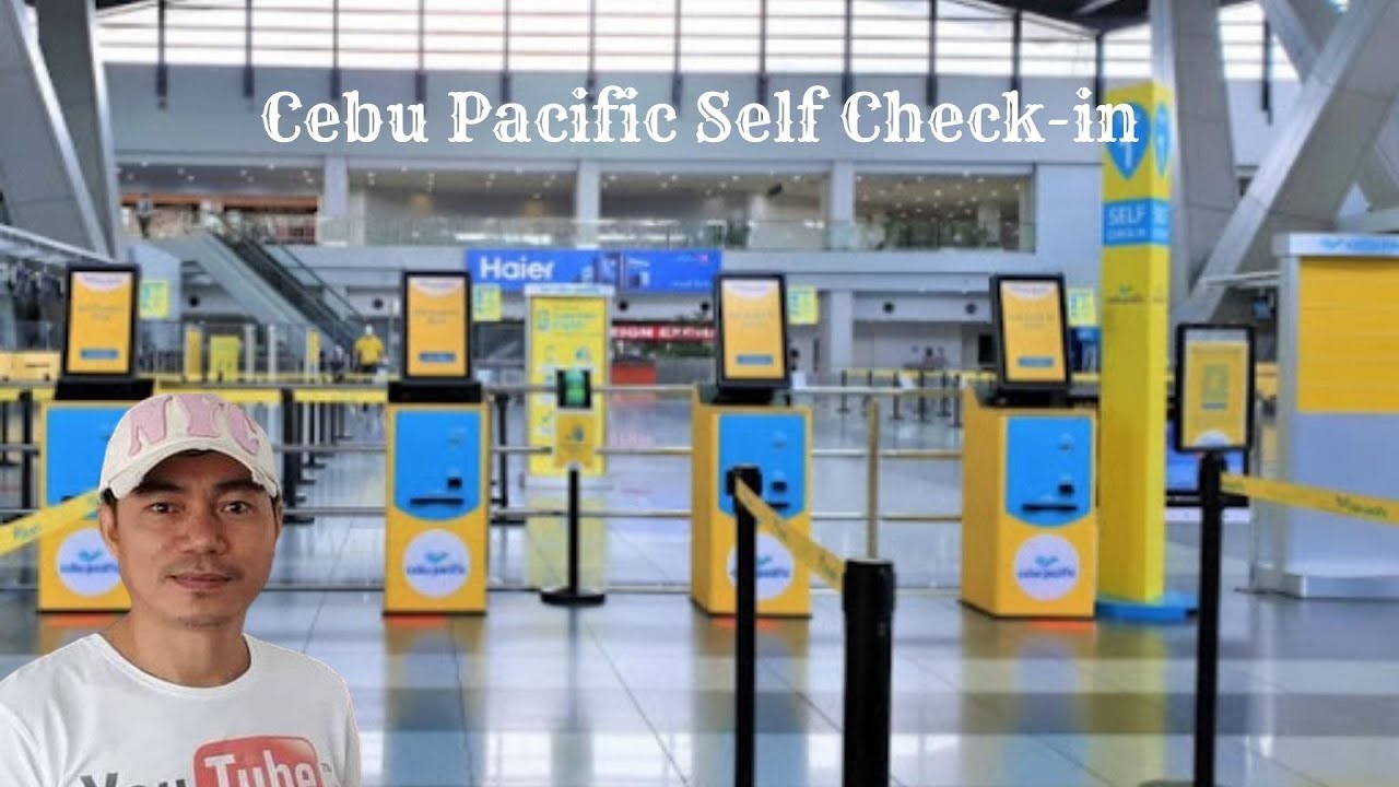 Self Check in Kiosk Manila To  Mactan Cebu