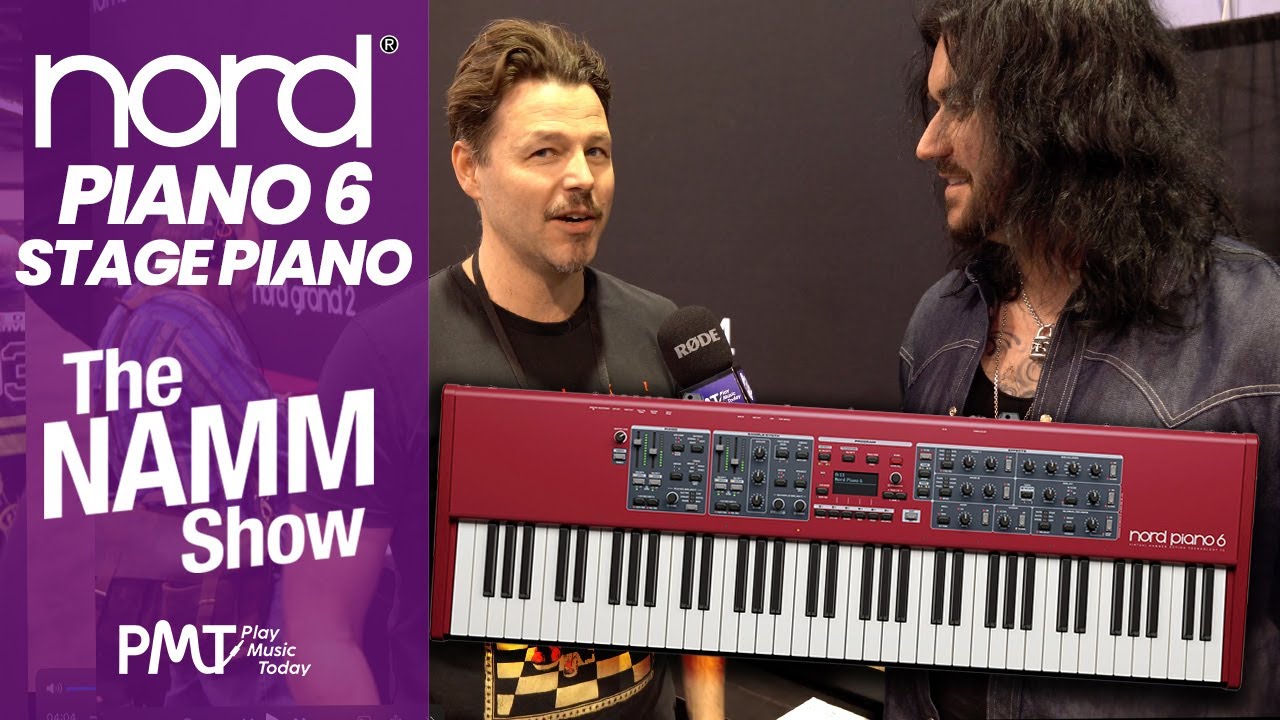 The NEW Nord Piano 6 - New Features, New Design, & World Class Sounds! - NAMM 2025