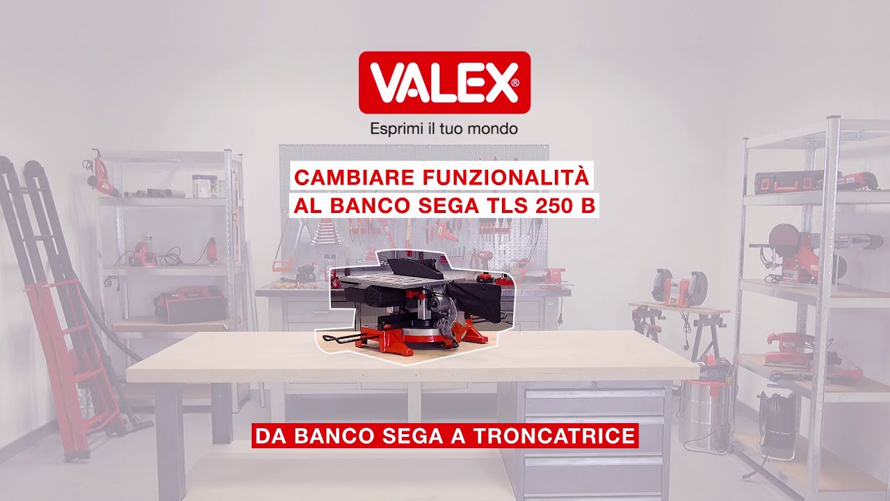 [Tutorial] Come cambiare funzionalit&agrave; alla Troncatrice Valex TLS 250 B