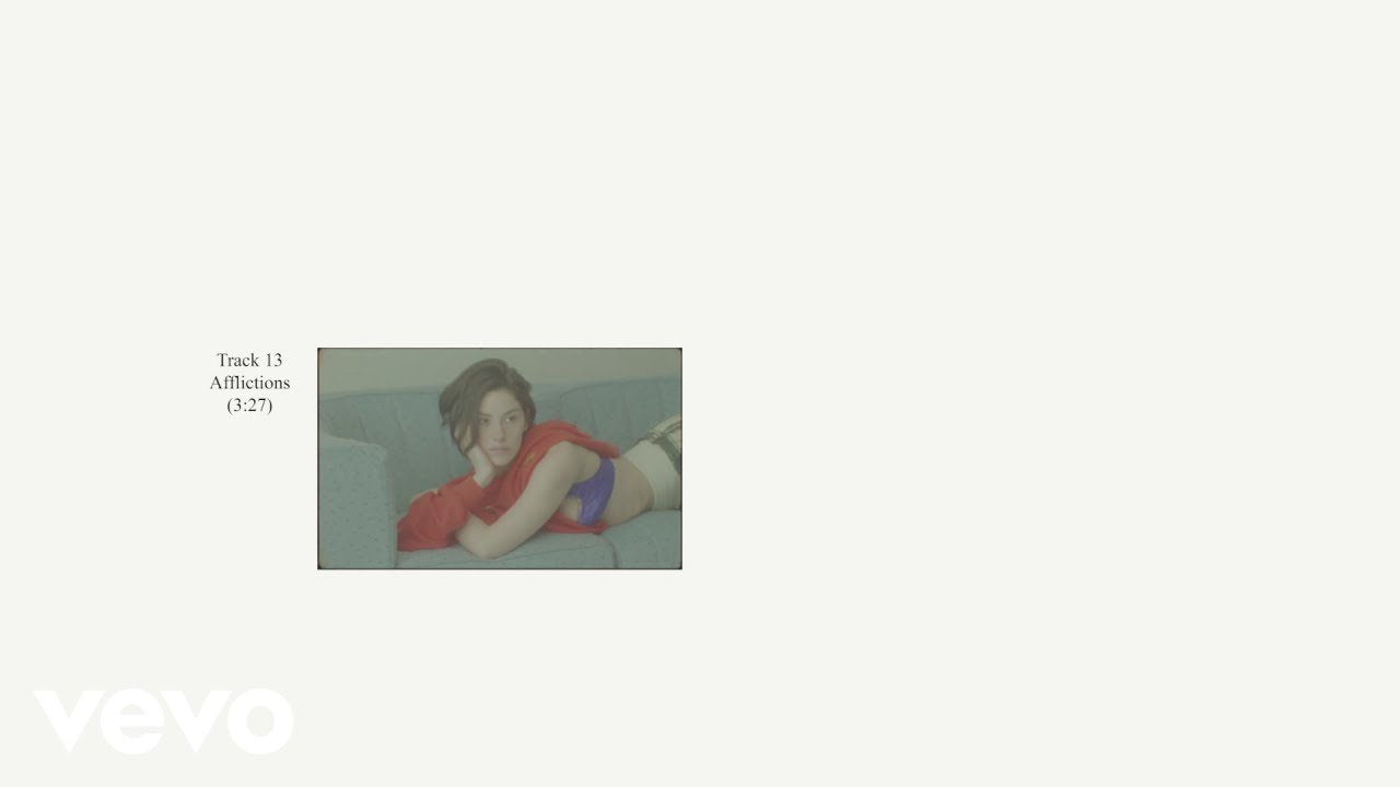 Gracie Abrams - Afflictions (Official Lyric Video)
