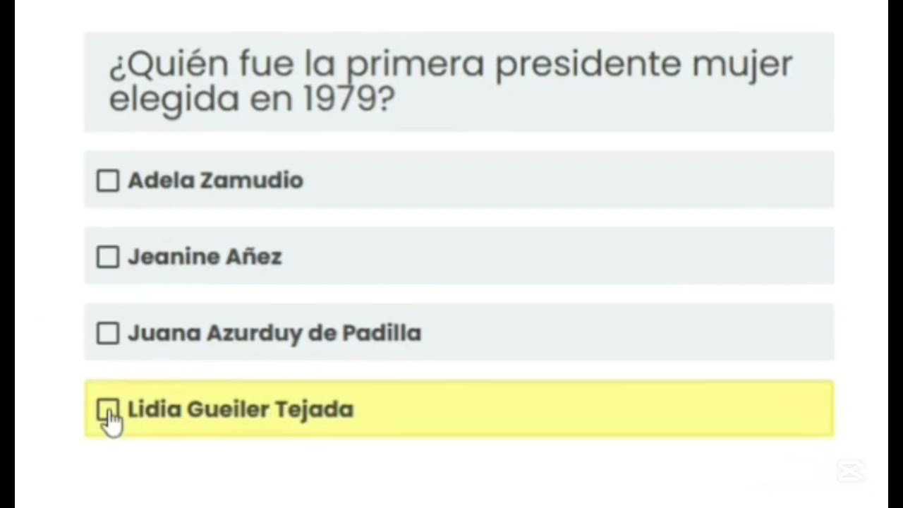INCOS 2026 'Conocimientos Generales: Historia de Bolivia - Presidentes' (Parte 1)