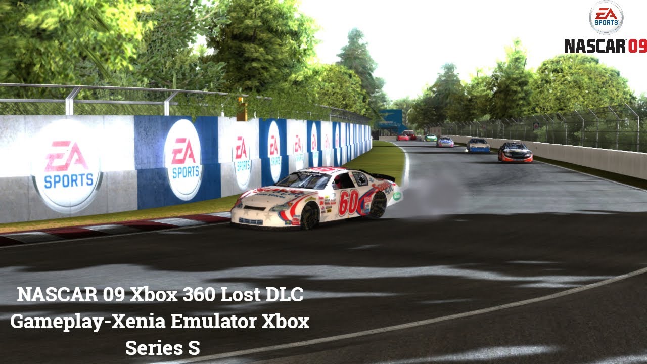 NASCAR 09 Xbox 360 Lost DLC Gameplay-Xenia Emulator Xbox Series S