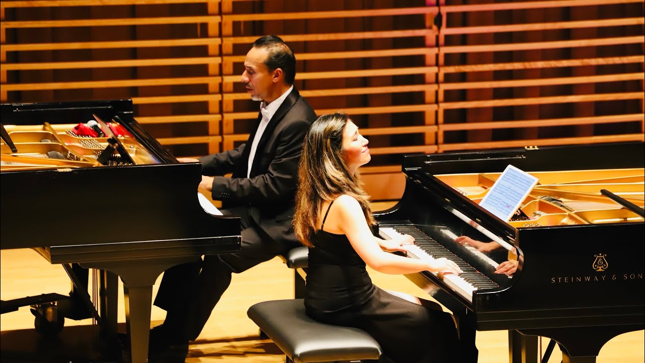 DUO MUNDI GEORGE & GULI Performs Rachmaninoff’s Suite No. 2, Op. 17, III. Romance & IV. Tarantella