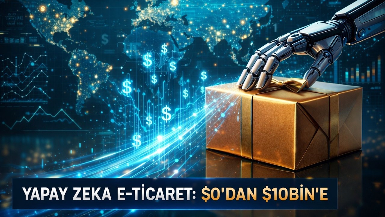 Tek Başınıza Dev Bir Marka Kurun: Uçtan Uca Yapay Zeka E-Ticaret Rehberi