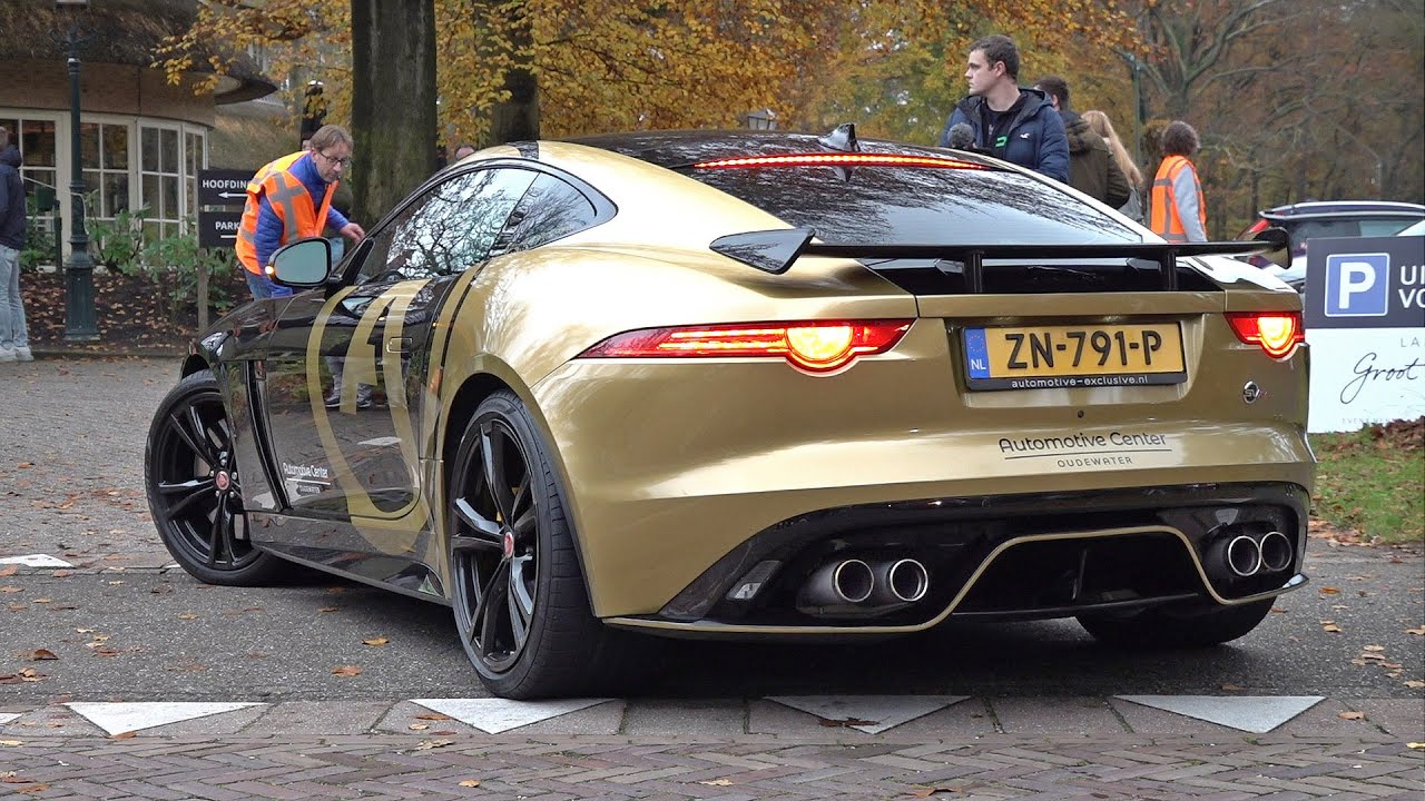 Jaguar F-Type SVR - Lovely V8 Engine Sounds!