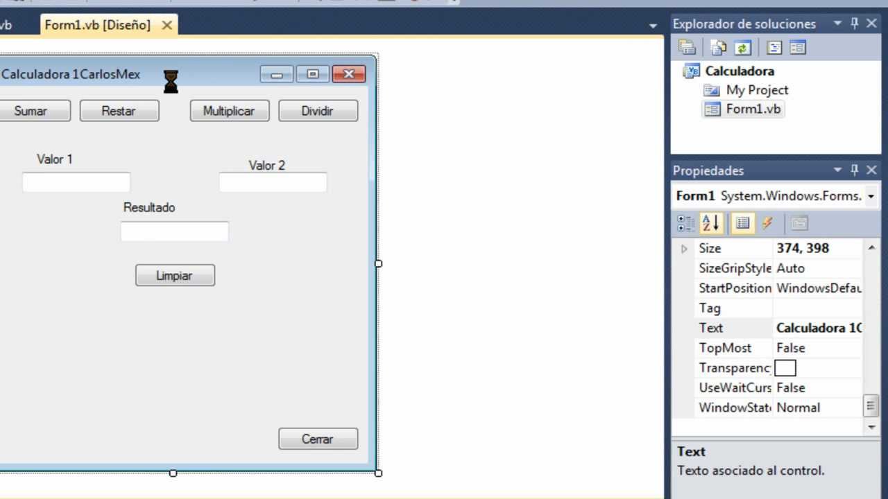 Como hacer una calculadora en Visual Basic 2010
