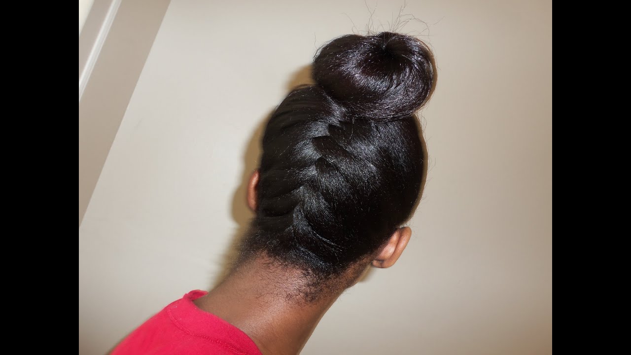 Upside Down Fishtail Braid