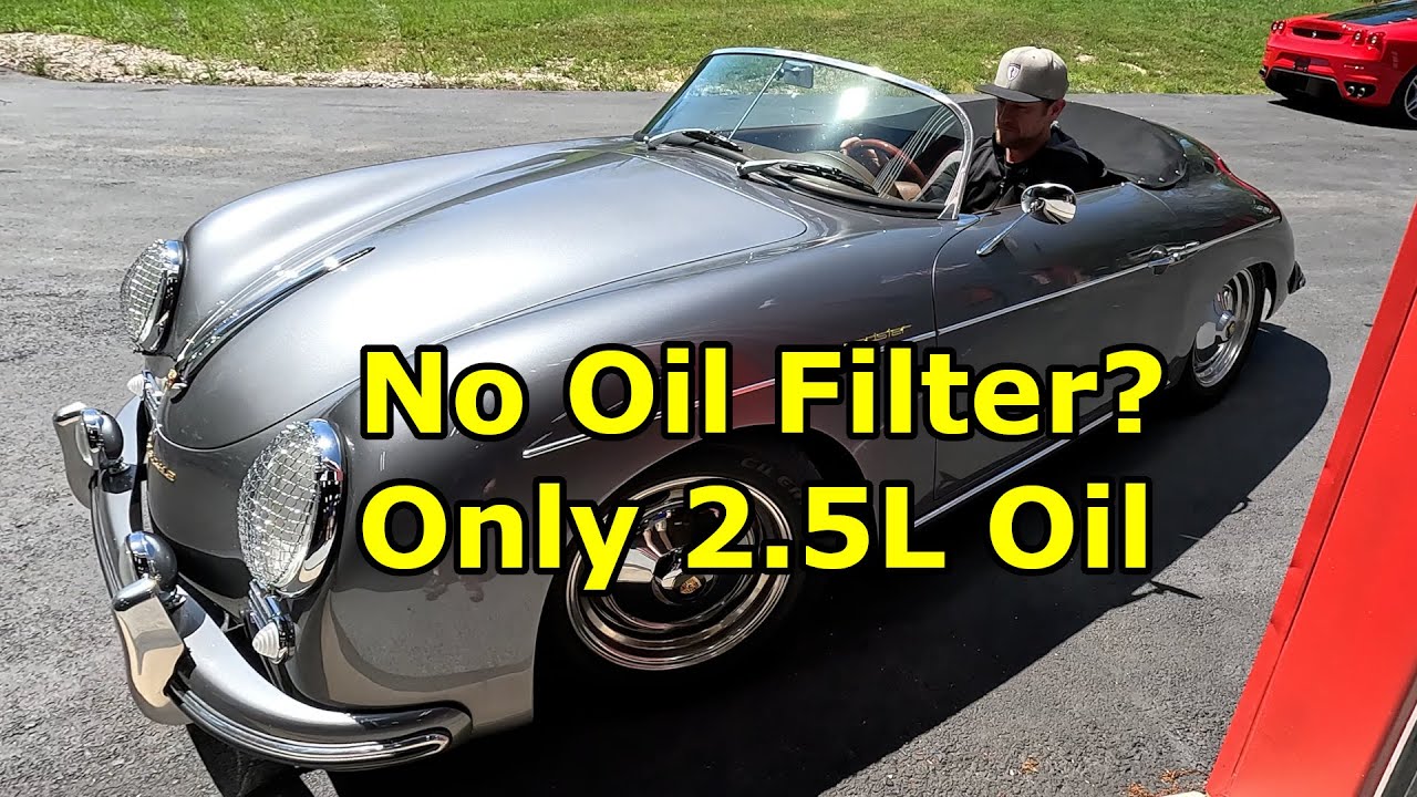 Как заменить масло в Porsche Speedster 1957 года
