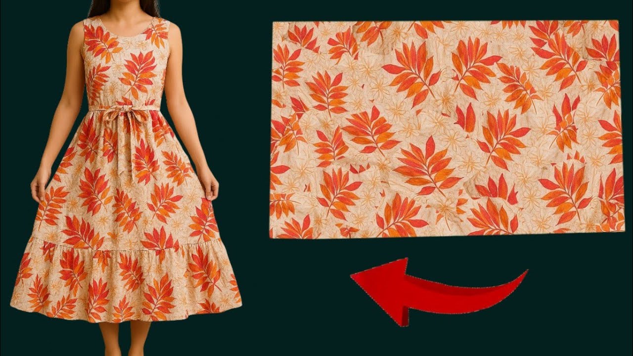 ♥️New💃 Elegant and Comfortable Summer Stylish Dress Idea ✂️So Easy So Cute Dresses🔥 Cut and Sew