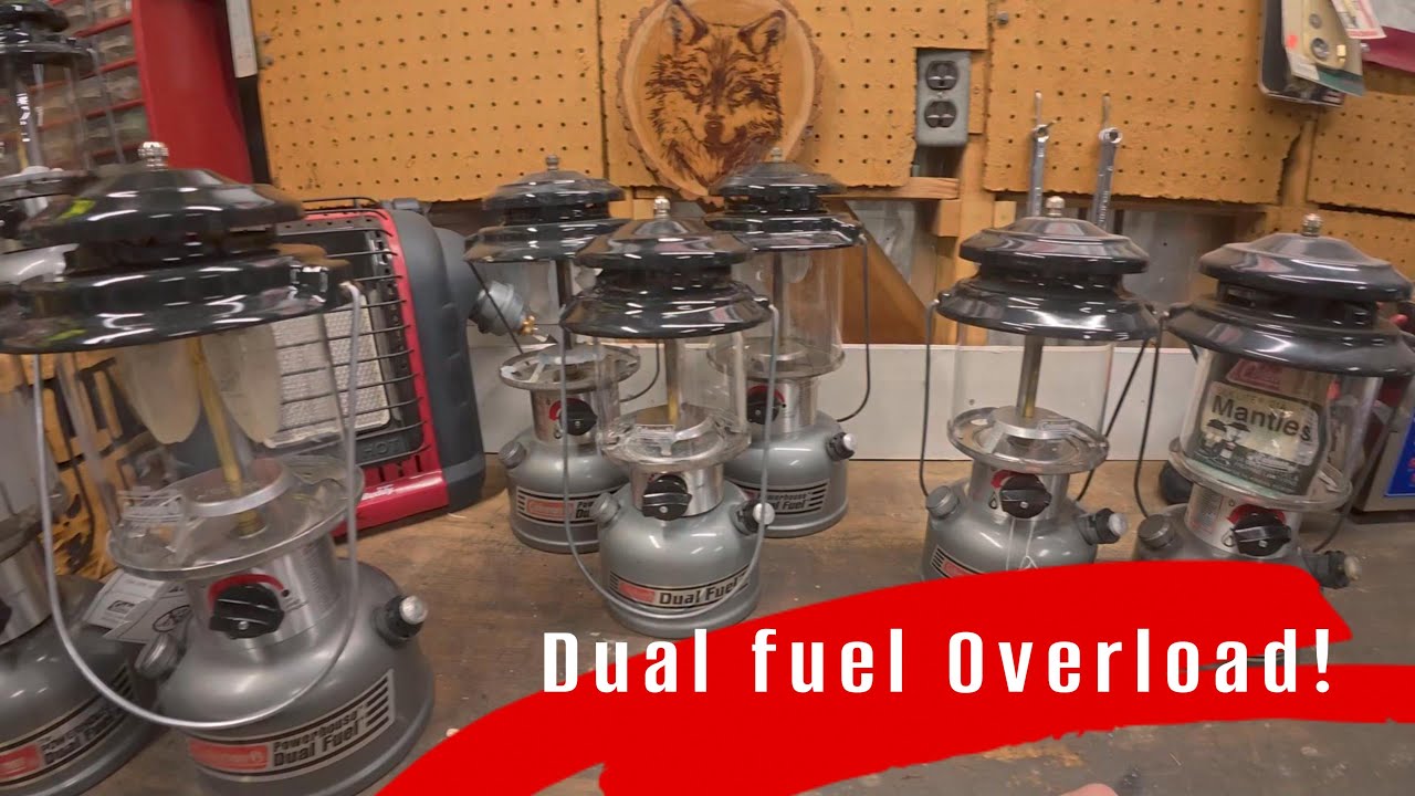 🏕️✨Lighting Legends-Coleman 285 & 295 Duel Fuel Lanterns