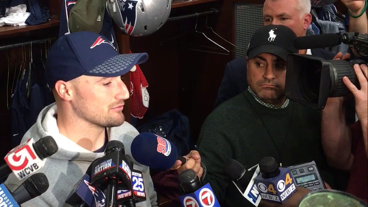 Rex Burkhead, Devin McCourty say what they are thankful for