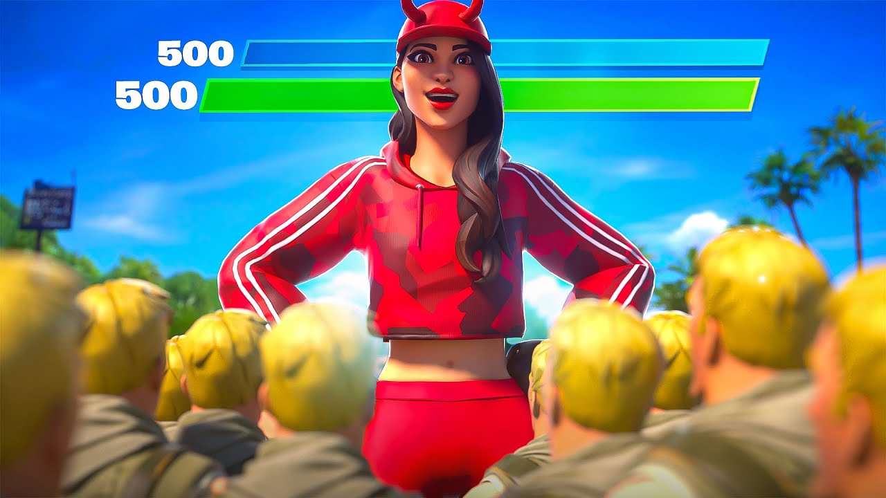 ZETFAR TROLL les ABONNÉS avec POINTS de VIE ILLIMITÉS sur FORTNITE 😂