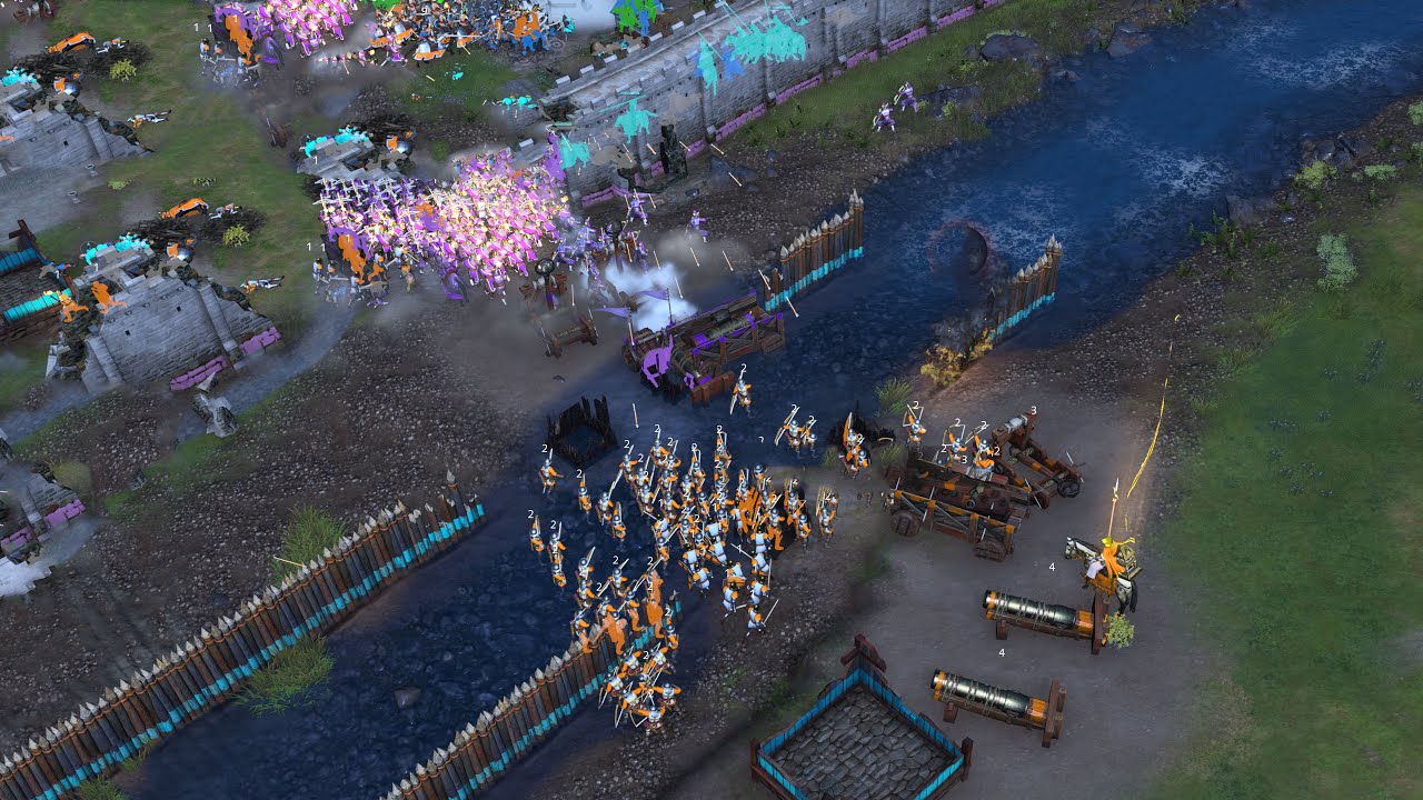Age of Empires 4 - 4v4 CBA MASSIVE ARMY PUSH | Multiplayer Gameplay