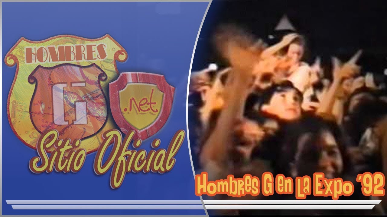 Concierto de Hombres G en la Expo '92 de Sevilla