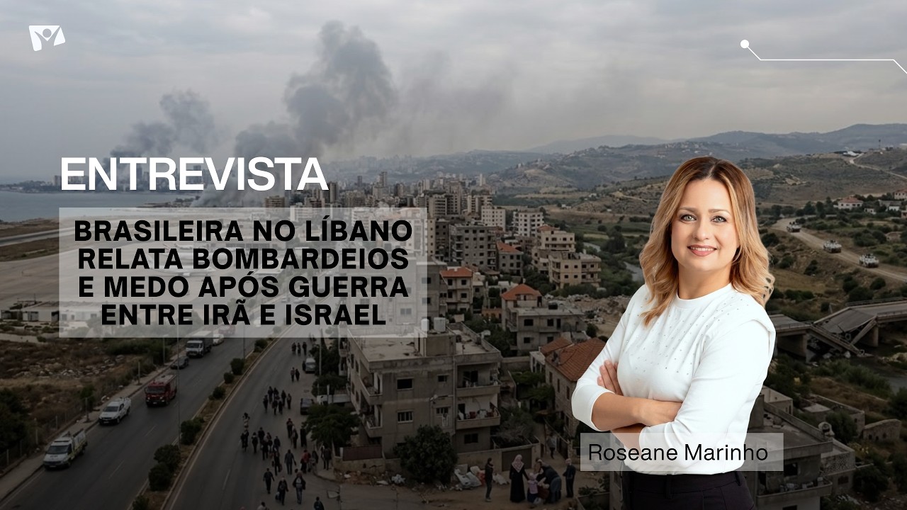 ENTREVISTA: Brasileira no Líbano relata bombardeios e medo após guerra entre Irã e Israel
