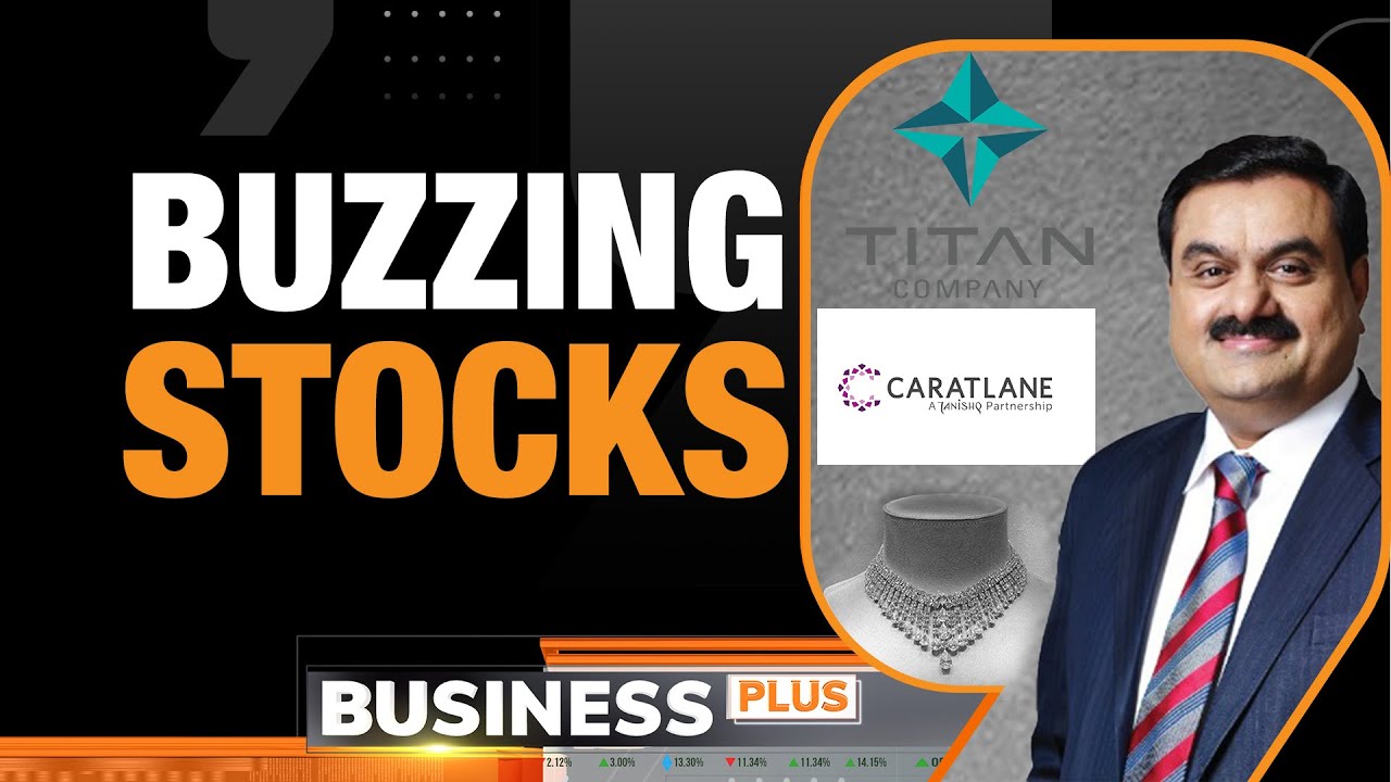 Adani Ports stock news; Adani group stocks bullish momentum; Titan CaratLane Deal | Business Plus