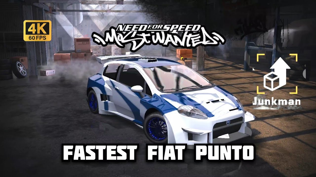 Unlocking Full Max Junkman Fiat Punto | NFS Most Wanted 2005 #nfsmostwanted #nfs