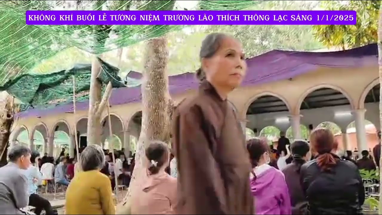 Ngày tưởng niệm Trưởng Lão Thích Thông Lạc 1/1/2025 _ Tại tu viện Chơn Như.