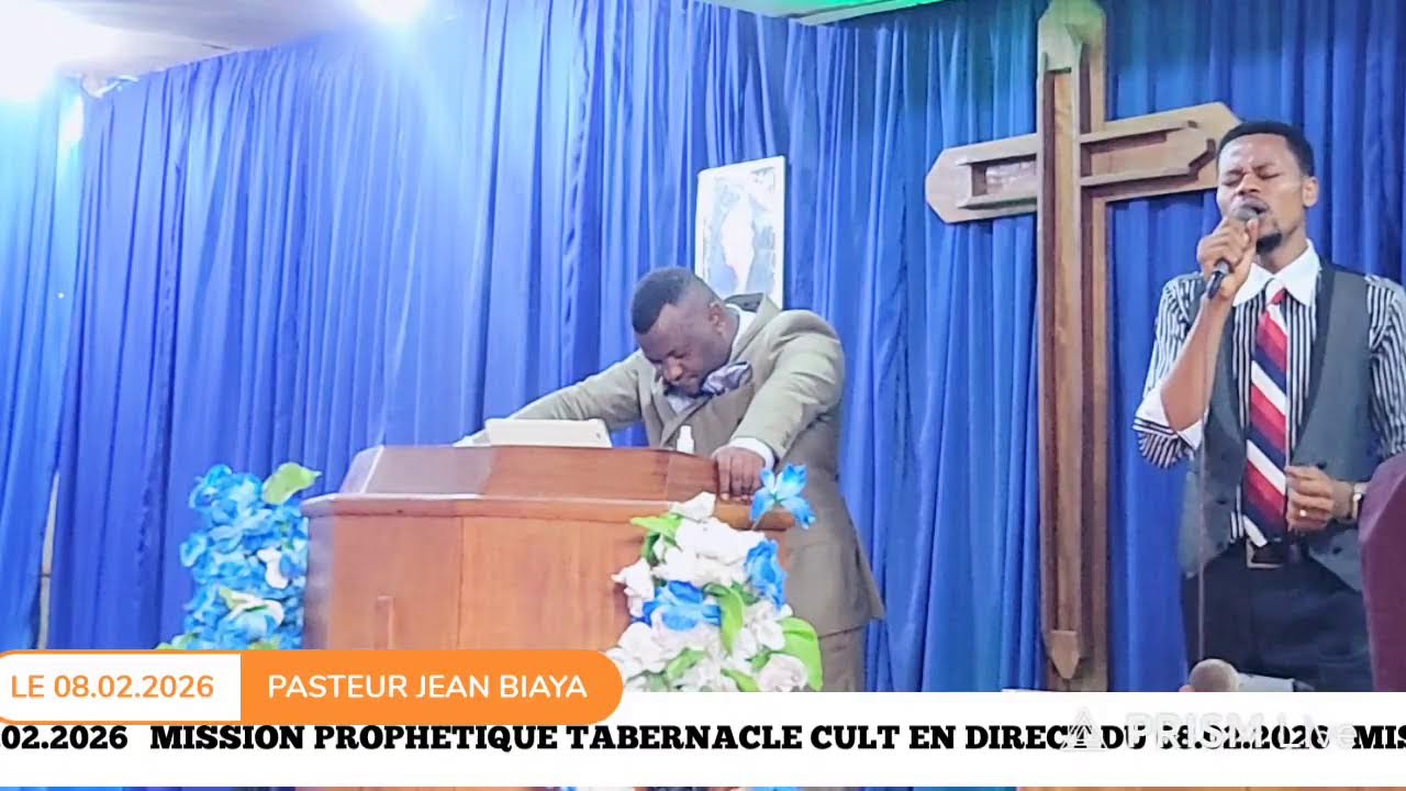 Mission Prophétique Tabernacle est En Direct Veillée de Prière au Lys de La Vallée Tabernacle du 30