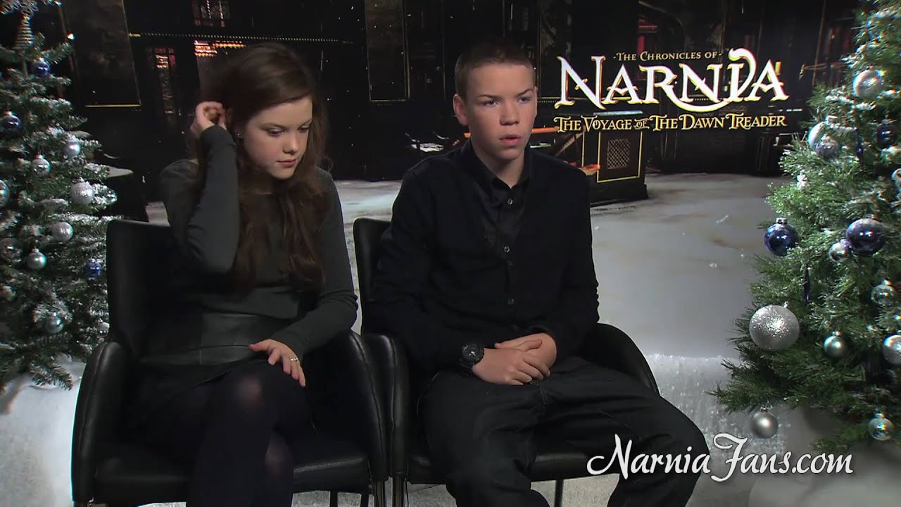 NarniaFans.com Interview with Georgie Henley and Will Poulter about Dawn Treader