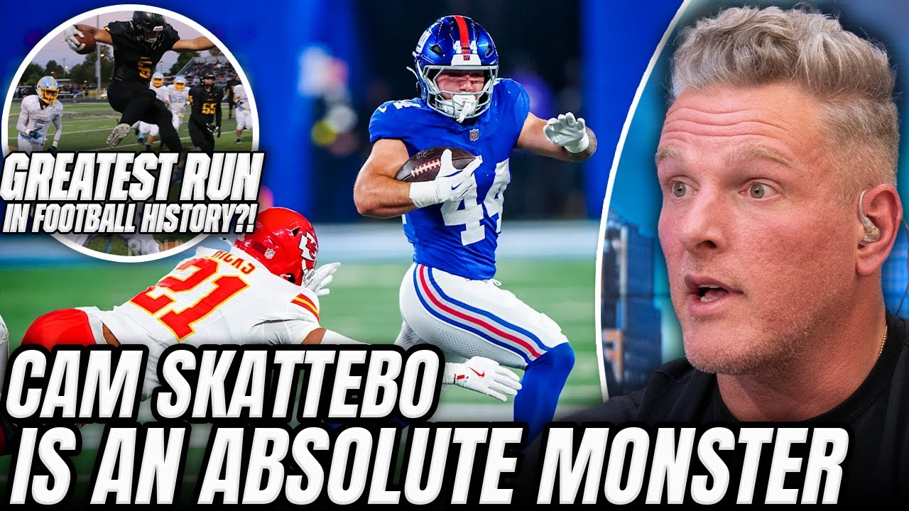 You Should Know How Big Of A DAWG Cam Skattebo Is... | Pat McAfee Show