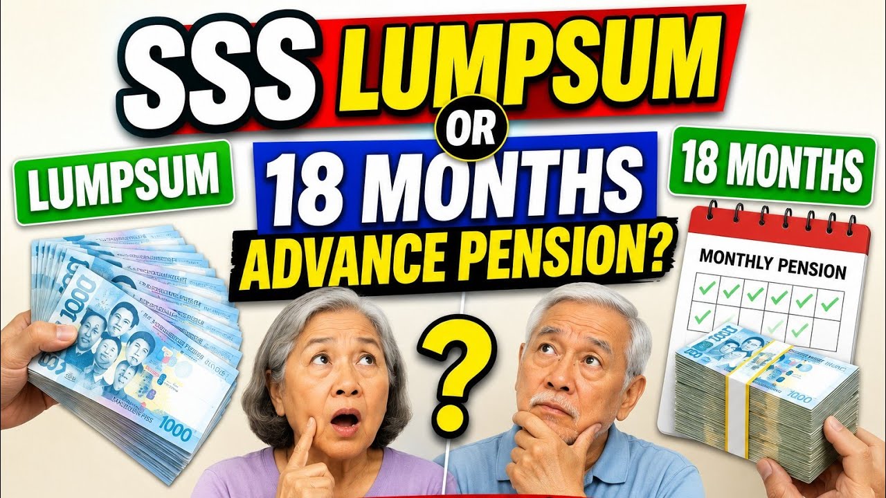 SSS Retirement: Lump Sum, Monthly Pension o 18th Month Advance? Ano ang pinagkaiba? ALAMIN DITO!