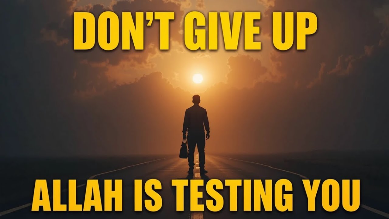When You Feel Like Giving Up — Real Motivation to Keep Going | Hisham Abu Yusuf