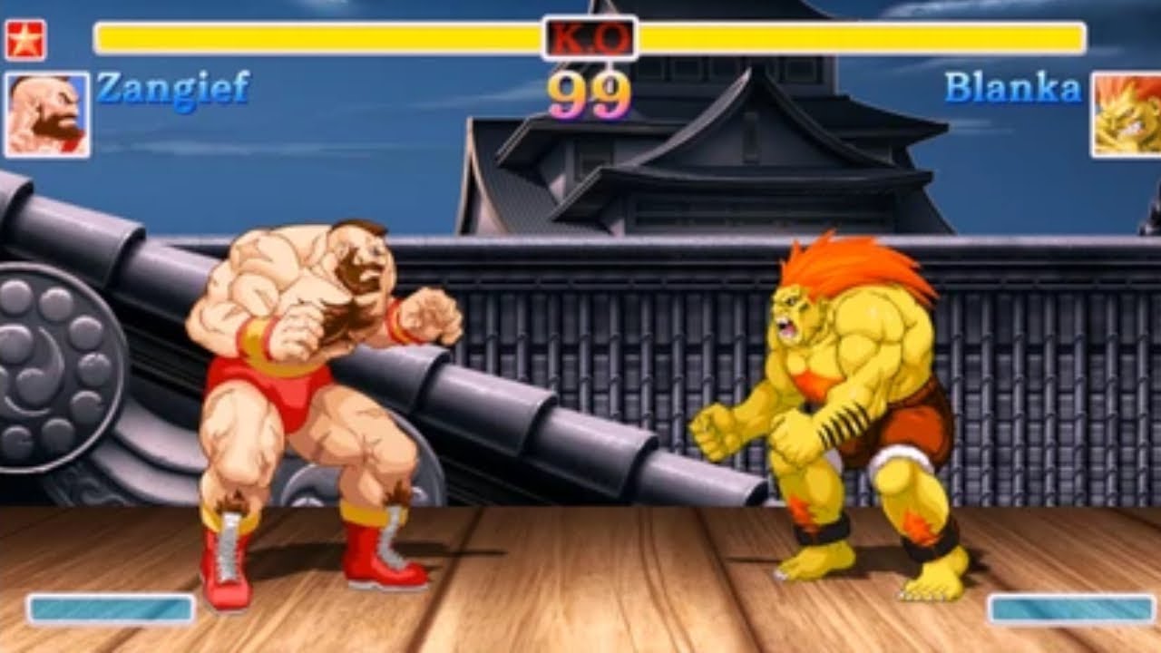 Zangief vs Blanka (Hardest) Ultra Street Fighter 2: The Final Challengers.
