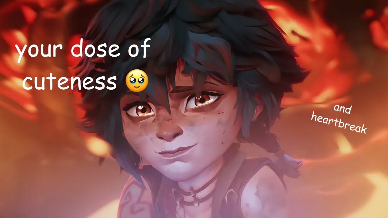 isha being a cinnamon roll for 2 and a half minutes straight
