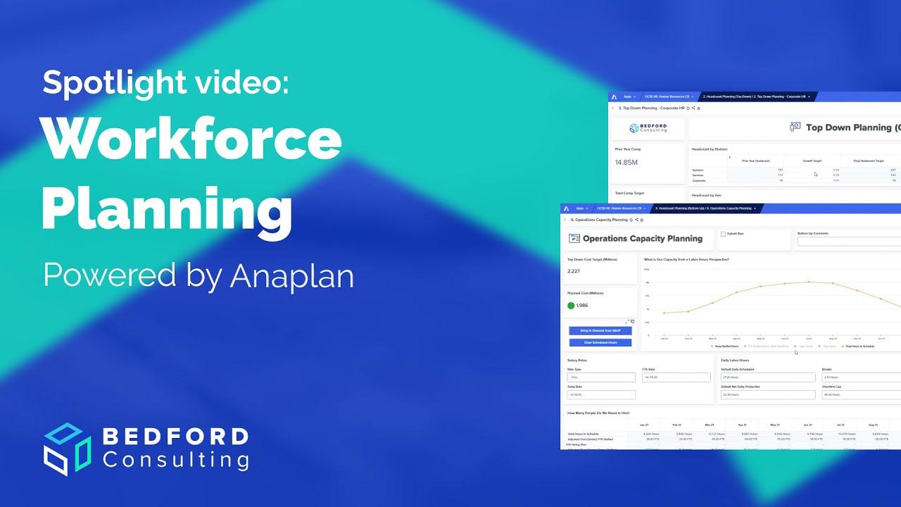 Demo Video: Workforce Planning