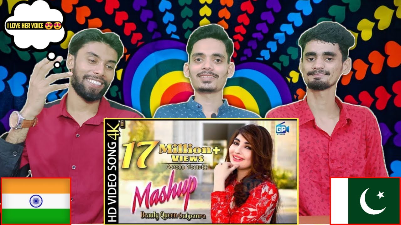 Indian Reaction On Gul Panra Pashto Song | Rasha Khumara | OP Bros Reaction