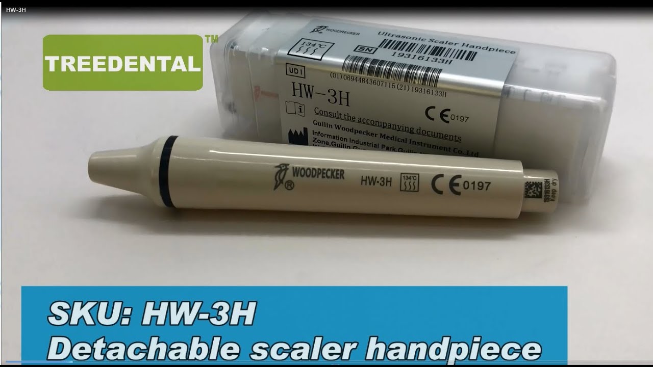 HW 3H Detachable scaler handpiece for Woodpecker UDS series Ultrasonic Piezo Scaler