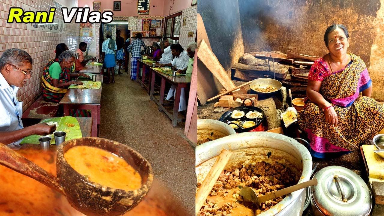 அசைவ சாப்பாடு மூலம் ஊருக்கே பெருமை சேர்த்த செக்கானூராணி 60 years old, Rani Vilas - Karthiks View