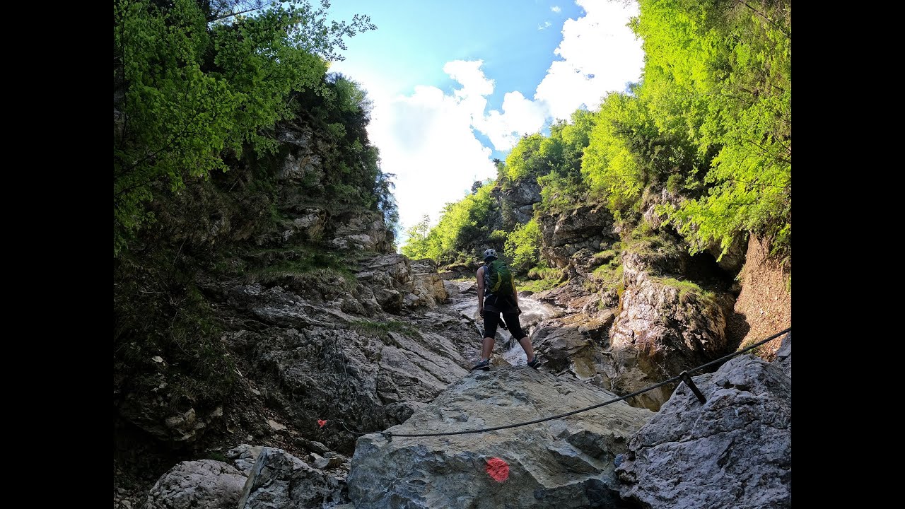 Rotschitza-Klamm - Klettersteig (Kärnten) B/C