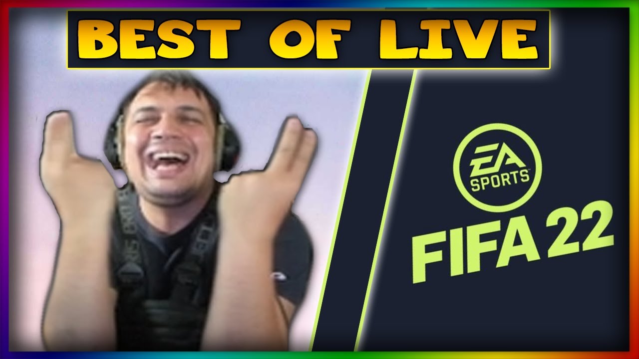 BEST OF LIVE THEKAIRI78 RAGE FOU RIRE SUR FIFA 22 #2