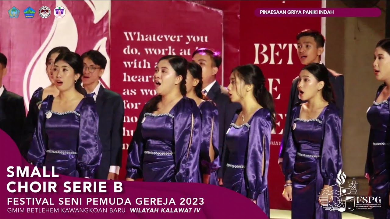 SUARAMU KUDENGAR-TENANGLAH KINI HATIKU (Arr. Henry Sopaheluwakan) | PINAESAAN YOUTH CHOIR | FSPG2023