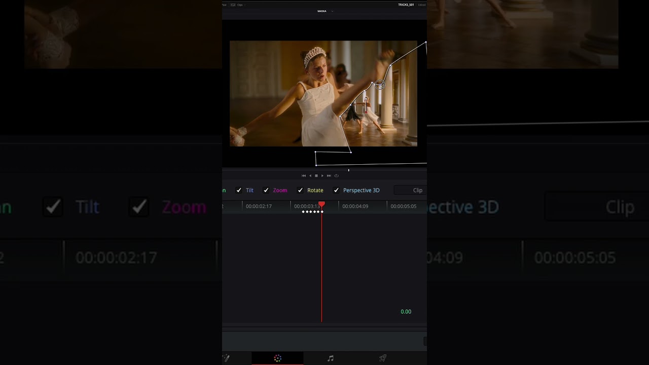 PRZEJŚCIE MASKĄ w Davinci Resolve #dobrychsklejek5