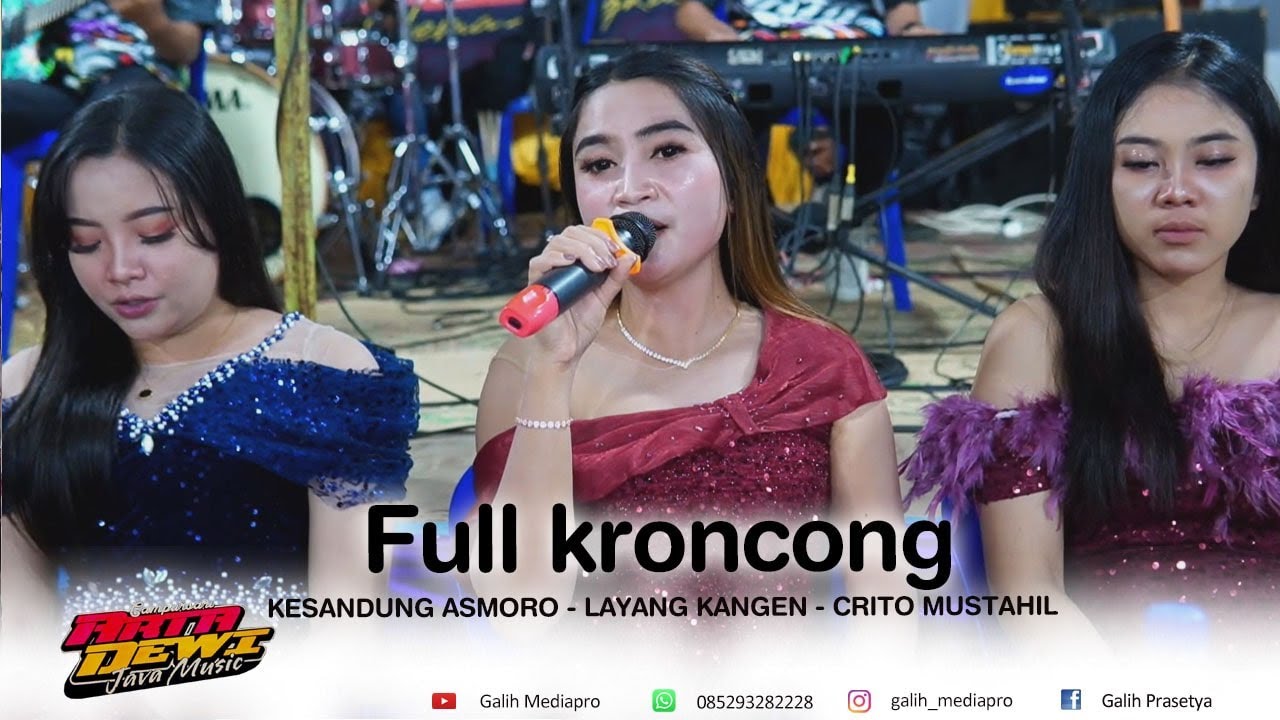 KRONCONG KESANDUNG ASMORO - LAYANG KANGEN - CRITO MUSTAHIL - ARTA DEWI MUSIC & DA AUDIO