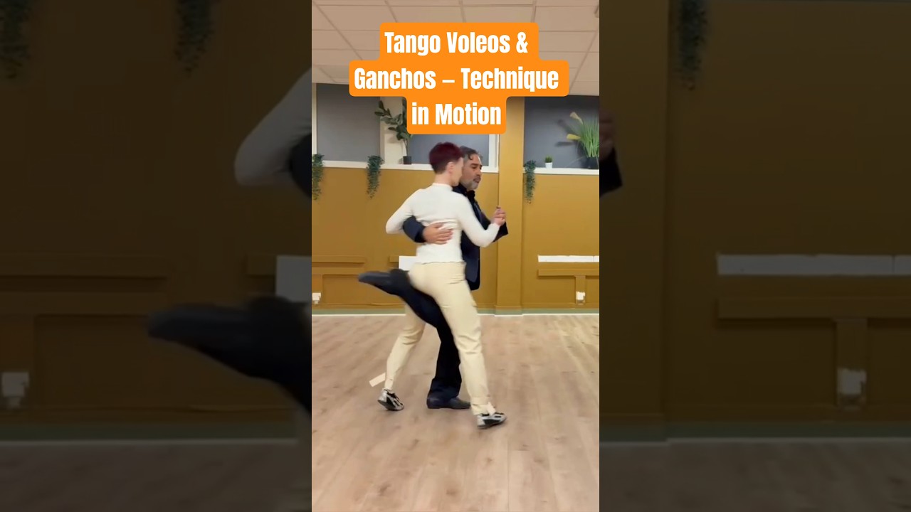 Tango Voleos & Ganchos &mdash; Technique in Motion. Aleksandra Kliuchko & Mariano Pignatiello.  Oslo.