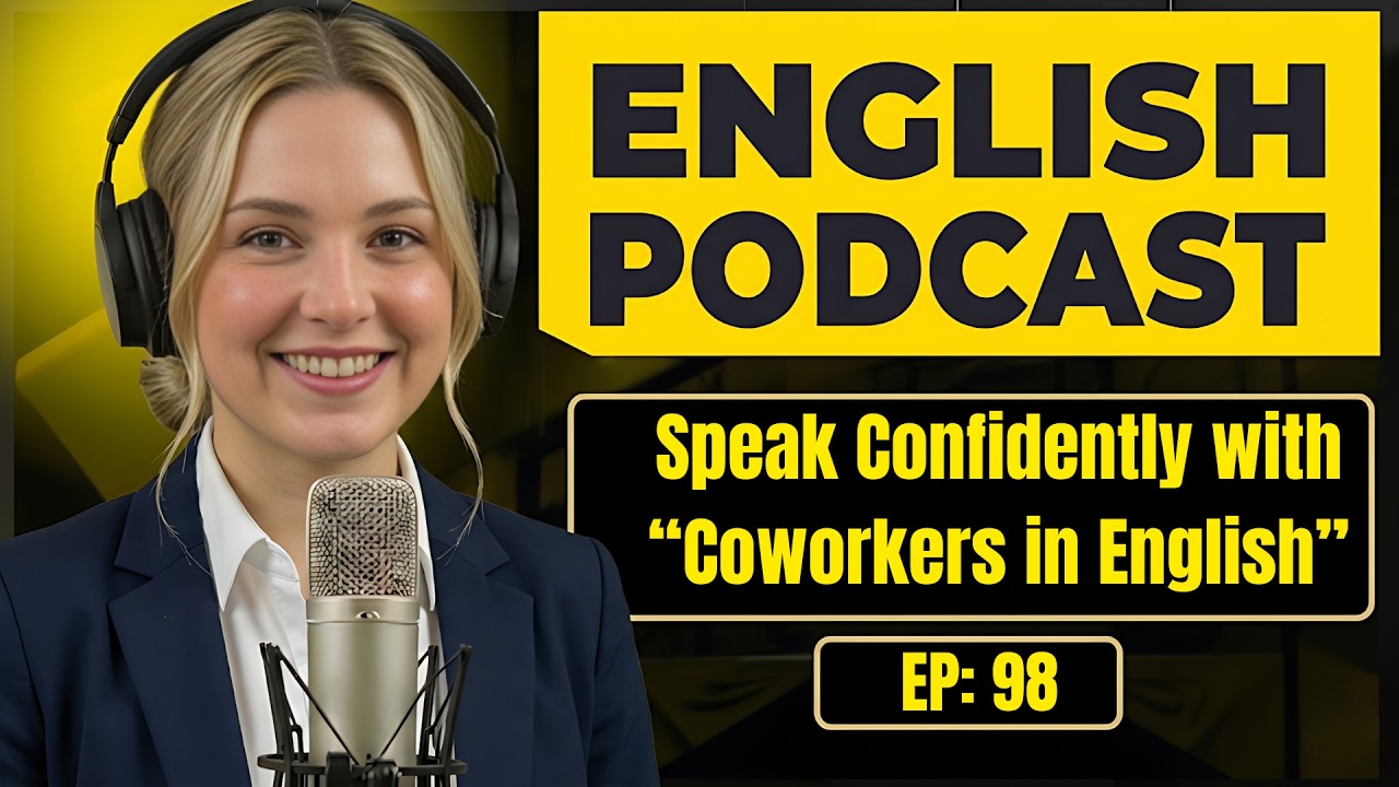 100 Essential Phrases & How to Talk with Coworkers in English | English Conversation Practice