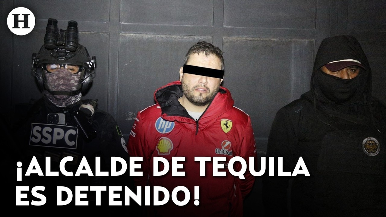 Capturan en Jalisco a alcalde de Tequila señalado por extorsión, ¿Quién es Diego Rivera Navarro?
