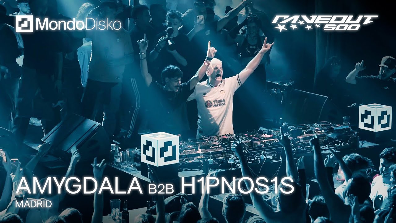 AMYGDALA B2B H1PNOS1S @ Mondo Disko X Raveout500 | NYD 2026 Madrid