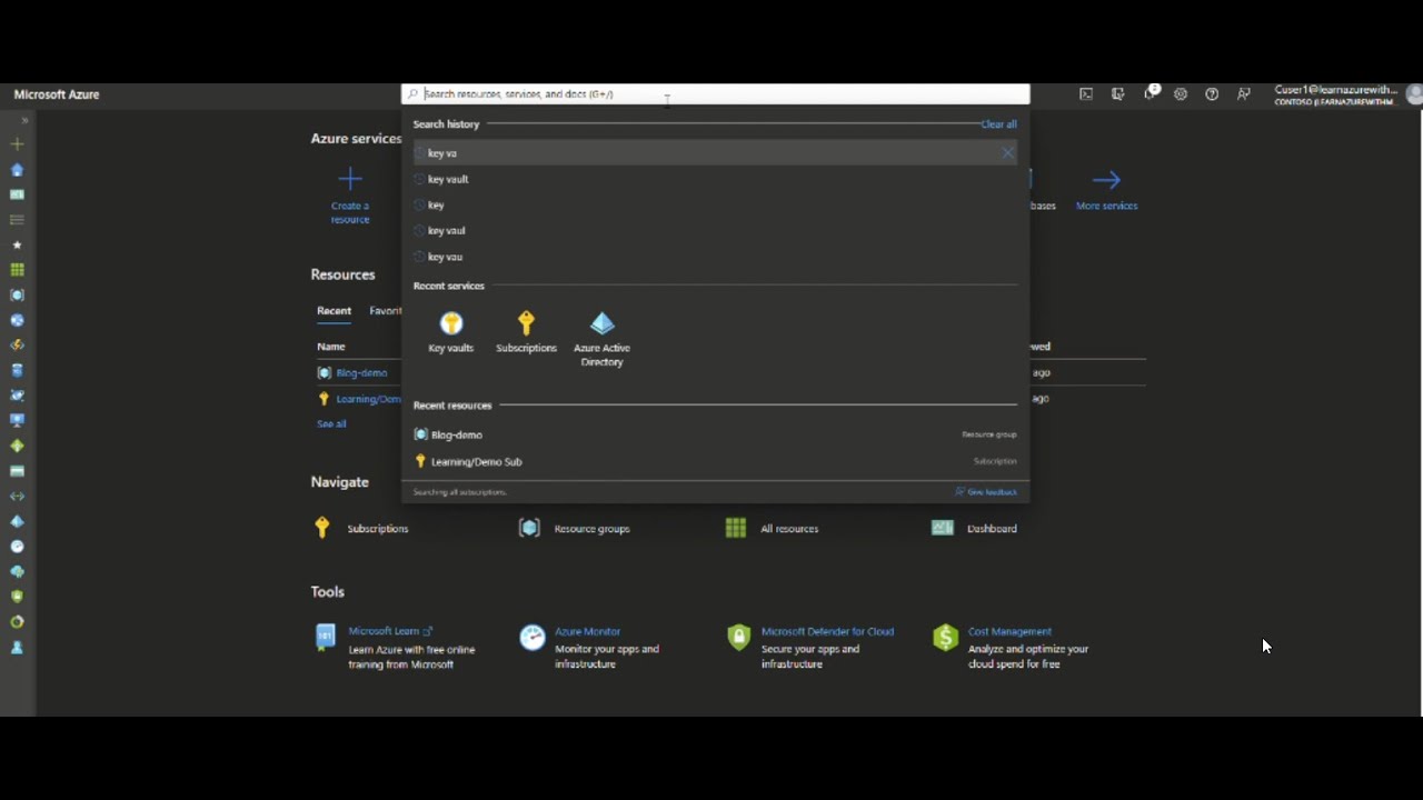 How to create an Azure key vault and deep dive into azure key vault permission models