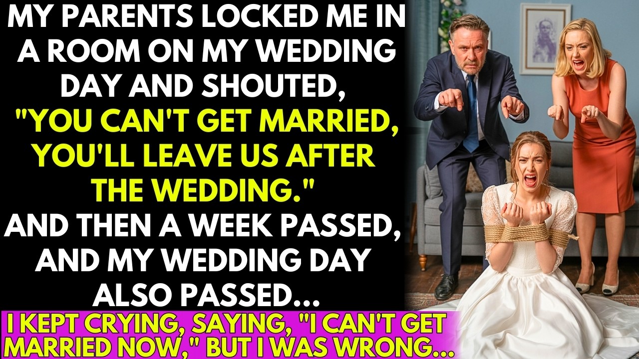 My Parents Locked in a Room on My Wedding Day, Screaming, ‘Never Get Married!’ One Week Later...