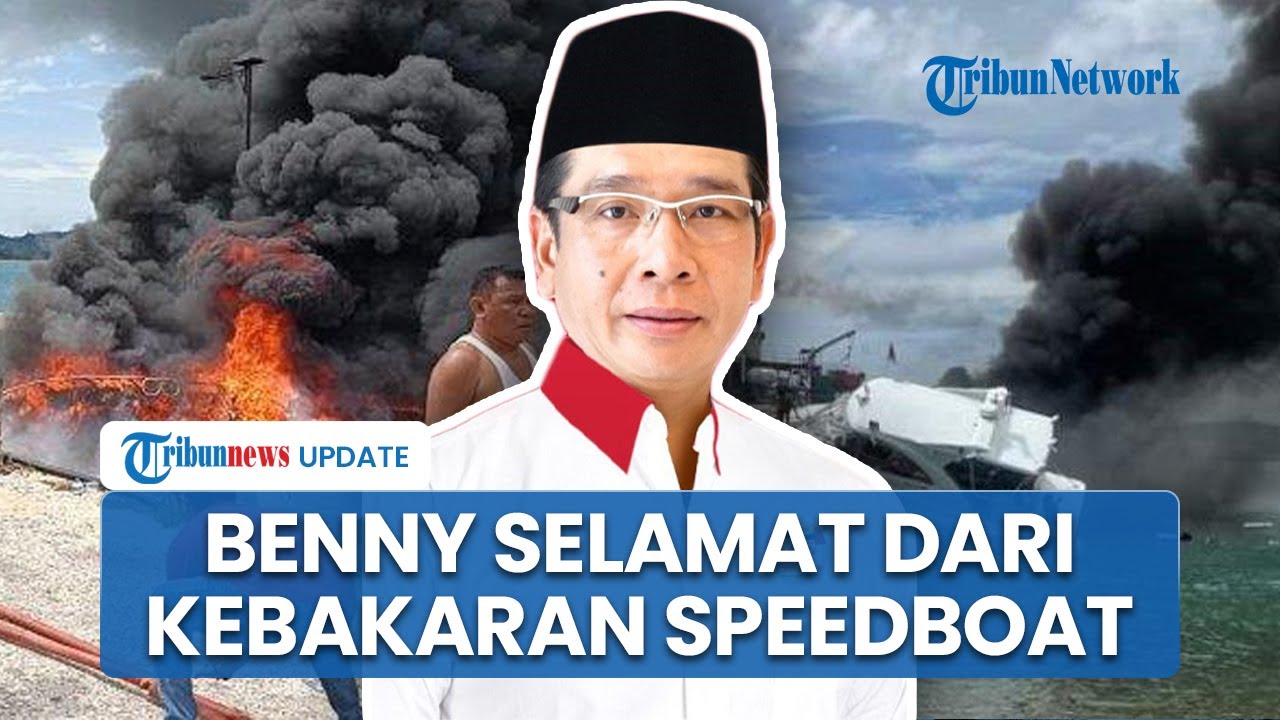 Calon Gubernur Malut Benny Laos Selamat, Sudah Sadarkan Diri Buntut Insiden Speedboad Terbakar