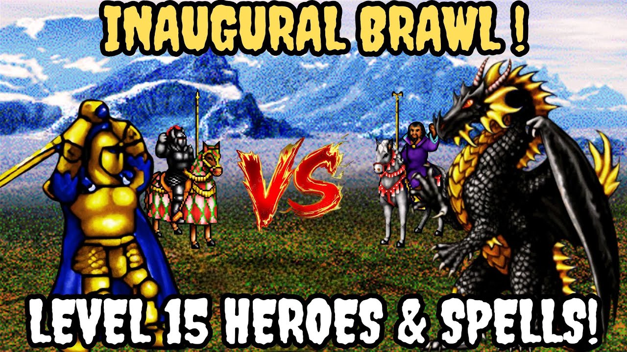 Knights vs Warlocks – Level 15 Heroes & SPELLS| Heroes of Might and Magic II