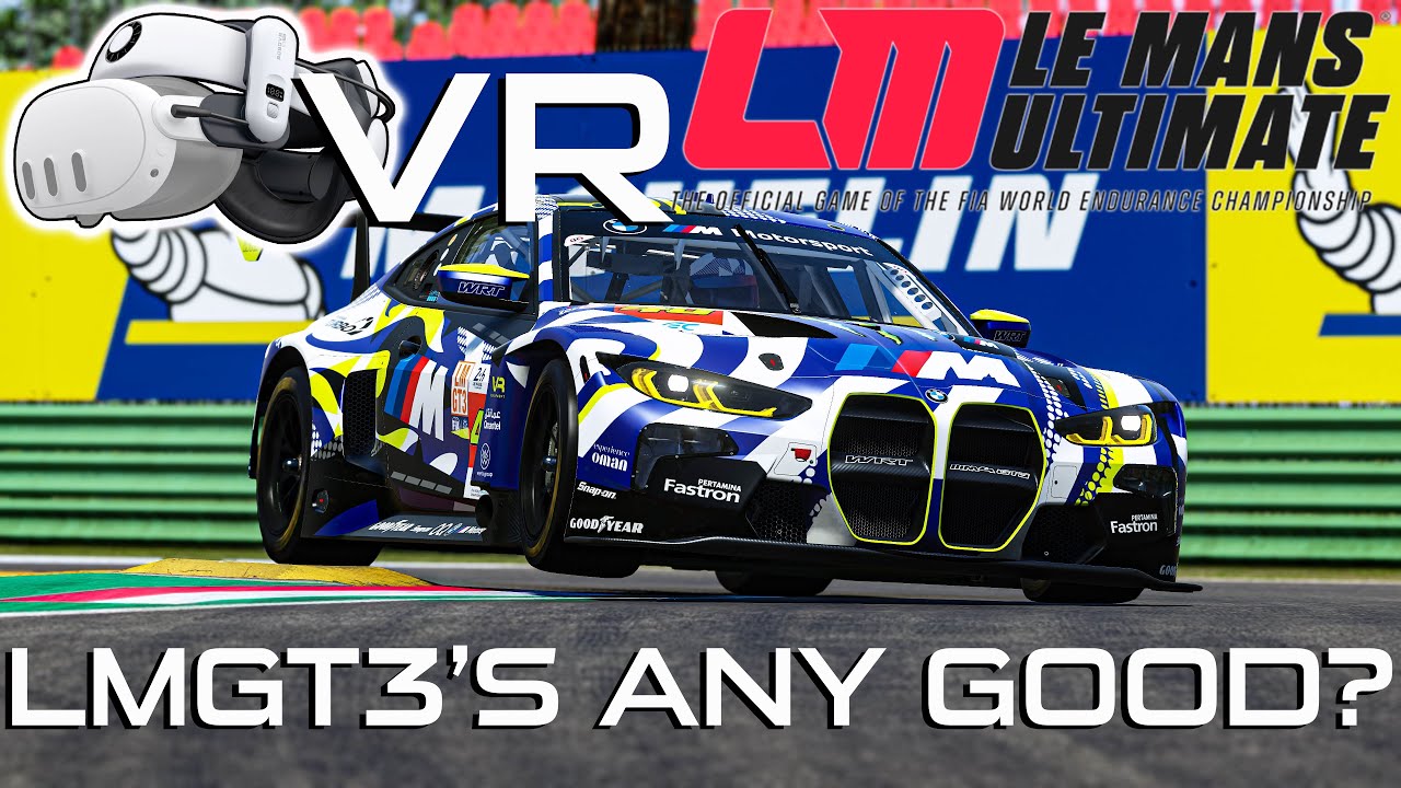 Le Mans Ultimate | Quick LMGT3 Review In VR! | Testing All 4 Cars!