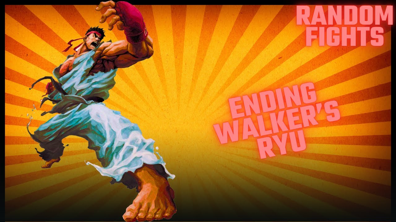 🔥Ending Walker's RYU after new Patch🔥l SF6 SEASON 2 (Patch 1.08)