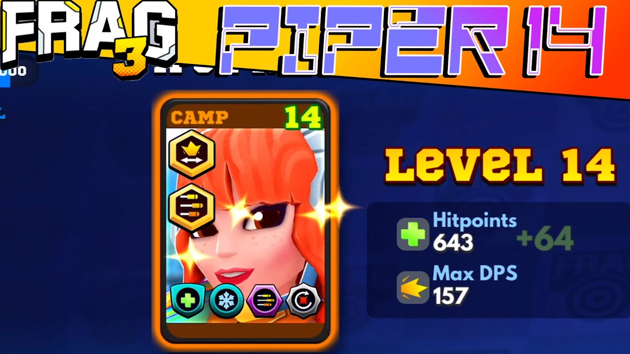 FRAG Pro Shooter - PIPER REESE 14🔥Gameplay Walkthrough🔥(iOS,Android)